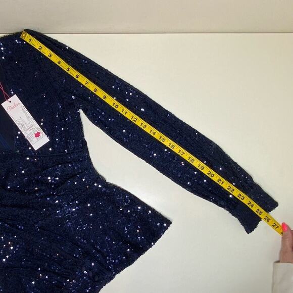NWT | Parker | Petrina Sequin Top | Blue | XS - Picture 14 of 16